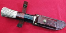 Schrade 153UH, Golden Spike Customized For Large Hands 