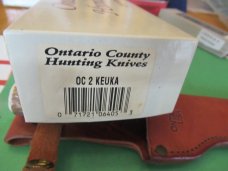 Ontario County Hunting Knives Model # OC2 Keuka 