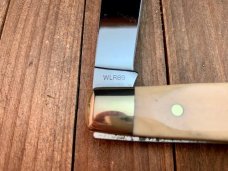 Kabar Whaler Knife Smooth White Bone 1989. KS Kabar Whaler Knife Smooth White Bone 1989. KS