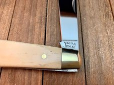 Kabar Whaler Knife Smooth White Bone 1989. KS Kabar Whaler Knife Smooth White Bone 1989. KS