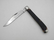 Queen Cutlery #11 Slim Trapper Burnt Orange imitation Winterbottom bone: 4 1/8” Queen Cutlery #11 Slim Trapper Burnt Orange imitation Winterbottom bone: 4 1/8”