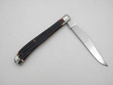 Queen Cutlery #11 Slim Trapper Burnt Orange imitation Winterbottom bone: 4 1/8” Queen Cutlery #11 Slim Trapper Burnt Orange imitation Winterbottom bone: 4 1/8”