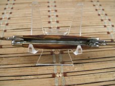 KABAR 1071 USA 1980'S VINTAGE TRIPLE BLADE STOCKMAN  HIGH CARBON STEEL FOLDING UNUSED POCKET KNIFE