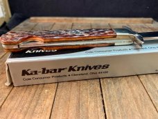 Kabar Cheetah Jigged Brown Bone NICE! KS Kabar Cheetah Jigged Brown Bone NICE! KS