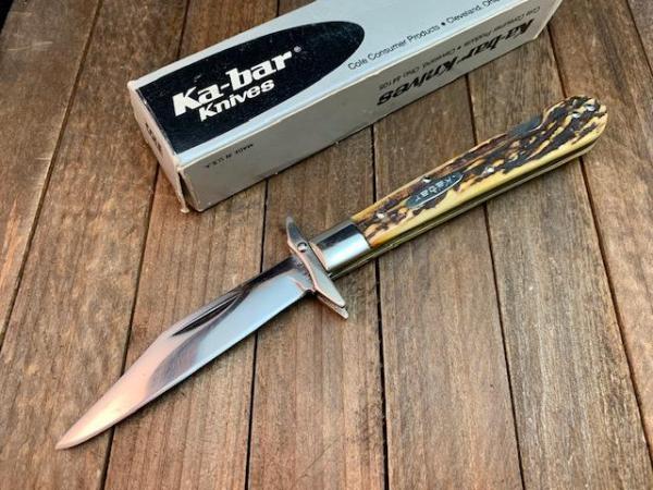 Kabar Swing Guard Cheetah Stag. KS Kabar Swing Guard Cheetah Stag. KS