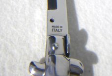 NEW OLD STOCK 13" SKM BAYONET STILETTO ACRYLIC WHITE PEARL MANIAGO ITALY