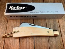 Kabar Whaler Smooth White Bone 1989. KS Kabar Whaler Smooth White Bone 1989. KS