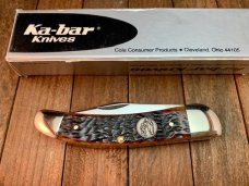 Kabar Copperhead Brown Jigged Bone. KS Kabar Copperhead Brown Jigged Bone. KS