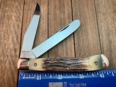 Kabar Limited Edition Trapper Triplets Pearl, Stag, Bone 1982. KS Kabar Limited Edition Trapper Triplets Pearl, Stag, Bone 1982. KS