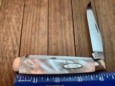 Kabar Limited Edition Trapper Triplets Pearl, Stag, Bone 1982. KS Kabar Limited Edition Trapper Triplets Pearl, Stag, Bone 1982. KS
