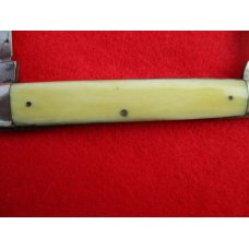 A MATHIESON AND SONS ANTIQUE IVORY HANDLED SWELLEND SLEEVEBOARD NICE CONDITION A MATHIESON AND SONS ANTIQUE IVORY HANDLED SWELLEND SLEEVEBOARD NICE CONDITION