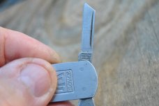 Rolls Royce Stainless Fob Knife Sheffield England Light Use Early Maybe 50's