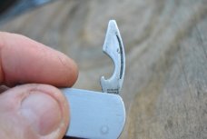 Rolls Royce Stainless Fob Knife Sheffield England Light Use Early Maybe 50's