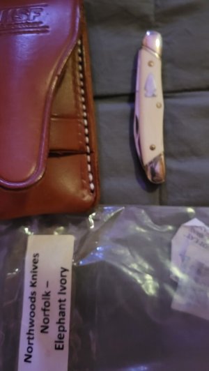 Northwoods Knives Ivory Norfolk 2-Blade