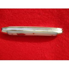 VINTAGE MOTHER OF PEARL SWELLEND SERPENTINE SLEEVEBOARD NEW YORK KNIFE CO. 1856-1931 VINTAGE MOTHER OF PEARL SWELLEND SERPENTINE SLEEVEBOARD NEW YORK KNIFE CO. 1856-1931