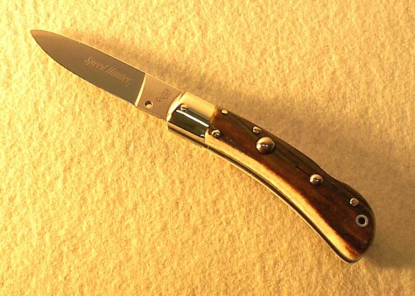 NEW OLD STOCK CLASSIC GENUINE STAG ITALIAN AKC AUTO SPEED HUNTER 