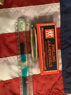Vintage J A Henckels 3 Blade Stockman Pocket Knife (HK-2-S) with Super Stag Handles -NOS w/ Box Vintage J A Henckels 3 Blade Stockman Pocket Knife (HK-2-S) with Super Stag Handles -NOS w/ Box