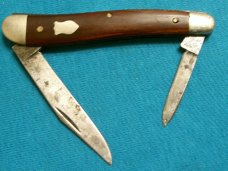 VINTAGE 1953-54 SCHRADE WALDEN USA 725 WHARNCLIFFE PROPWOOD FOLDING POCKET PEN KNIFE KNIVES OLD VINTAGE 1953-54 SCHRADE WALDEN USA 725 WHARNCLIFFE PROPWOOD FOLDING POCKET PEN KNIFE KNIVES OLD