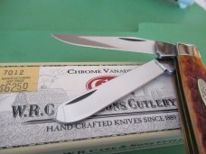 Case XX 2009 Chestnut Bone Mini Trapper Pattern # 6207 CV Case XX 2009 Chestnut Bone Mini Trapper Pattern # 6207 CV