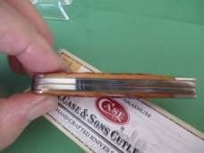 Case XX 2009 Chestnut Bone Mini Trapper Pattern # 6207 CV Case XX 2009 Chestnut Bone Mini Trapper Pattern # 6207 CV