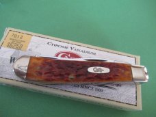 Case XX 2009 Chestnut Bone Mini Trapper Pattern # 6207 CV Case XX 2009 Chestnut Bone Mini Trapper Pattern # 6207 CV