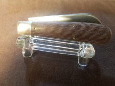 GREAT EASTERN GEC TIDIOUTE NATURAL MICARTA RAM FOOT KNIFE RARE 1 OF 579 MIT #933119