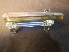 GREAT EASTERN GEC TIDIOUTE NATURAL MICARTA RAM FOOT KNIFE RARE 1 OF 579 MIT #933119