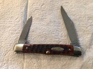 Case XX U.S.A. 6208 red bone