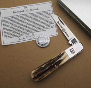 A. Wright & Sons Sheffield, England Hartshead Barlow Knife ....................................(840)