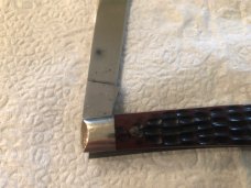 Case XX U.S.A. 61048 9 dot red bone