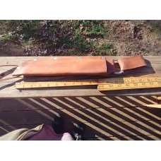 CUSTOM BOWIE AND SWING SHEATH CUSTOM BOWIE AND SWING SHEATH
