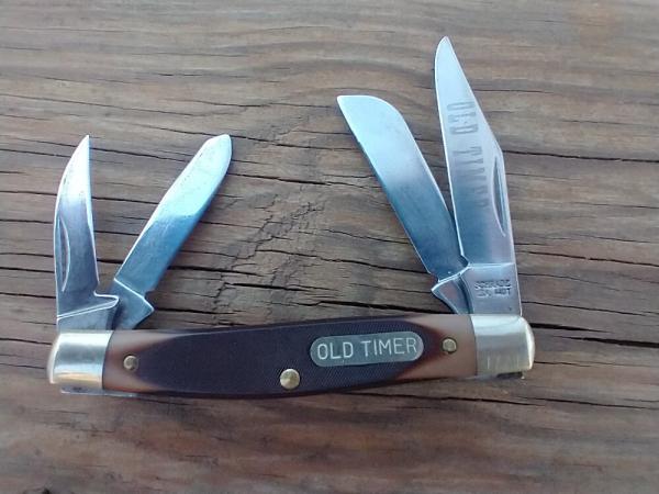SCHRADE USA OLD TIMER 44OT SCHRADE USA OLD TIMER 44OT
