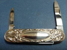 VINTAGE SILVER GENTLEMANS KNIFE,Made c.1978 by Towle Mfg Co of Newburyport, MA. Wholesale Importer. 