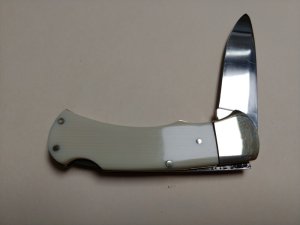 Ivory color pocket knife