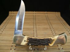 SCHRADE UNCLE HENRY LB8 PAPA BEAR USA MADE LARGE VINTAGE LOCK BACK  LIGHT USE POCKET KNIFE & SHEATH