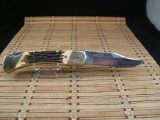SCHRADE UNCLE HENRY LB8 PAPA BEAR USA MADE LARGE VINTAGE LOCK BACK  LIGHT USE POCKET KNIFE & SHEATH