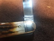 Great Eastern 681221 STAG White Owl Notrhfield UN-X-LD GEC Knife New in Tube with Pin NICE!!! NIT