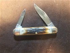 Great Eastern 681221 STAG White Owl Notrhfield UN-X-LD GEC Knife New in Tube with Pin NICE!!! NIT