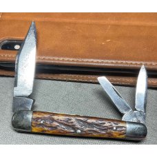 Vintage Cattaraugus Model No 32649 Sleeveboard Splitback Whittler Pocket Knife c1886-1963 Vintage Vintage Cattaraugus Model No 32649 Sleeveboard Splitback Whittler Pocket Knife c1886-1963 Vintage