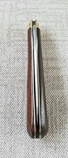 Sheffield Lambsfoot...4" closed...carbon steel and cocobolo scales..refurbished pre 1905...video 