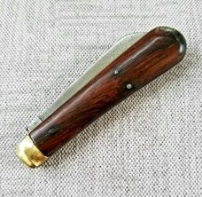 Sheffield Lambsfoot...4" closed...carbon steel and cocobolo scales..refurbished pre 1905...video 