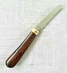 Sheffield Lambsfoot...4" closed...carbon steel and cocobolo scales..refurbished pre 1905...video 