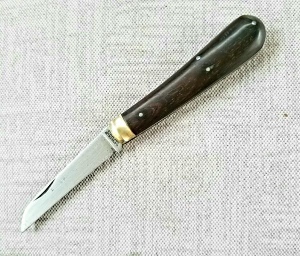 Sheffield Lambsfoot...4" closed...carbon steel and cocobolo scales..refurbished pre 1905...video 