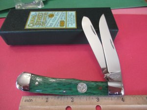 Canal Street Green Bone Moon Pie Trapper Item # 2124300 ( Red Hill Exclusive )