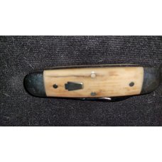 Schatt & Morgan by Queen Cutlery 2-Blade Baby Sunfish with Mastadon Bark Ivory Handles Schatt & Morgan by Queen Cutlery 2-Blade Baby Sunfish with Mastadon Bark Ivory Handles