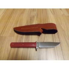 Great Eastern Red Linen Micarta Fixed Blade Great Eastern Red Linen Micarta Fixed Blade
