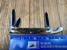 Schatt and Morgan Premier Jr. Scout Knife Amber Jigged Bone Schatt and Morgan Premier Jr. Scout Knife Amber Jigged Bone