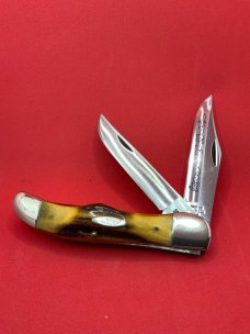 Case XX 5265 SAB SSP Blue Scroll 1977 Stag Folding Hunter Case XX 5265 SAB SSP Blue Scroll 1977 Stag Folding Hunter