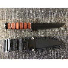 Ka-Bar USMC fixed blade knife 