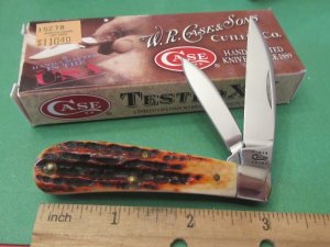Case XX 2011 Deep Canyon Jig Bone Sway Back Jack Pattern # TB62117 SS